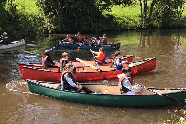 Whitehough Activities - Offsite Canoeing
