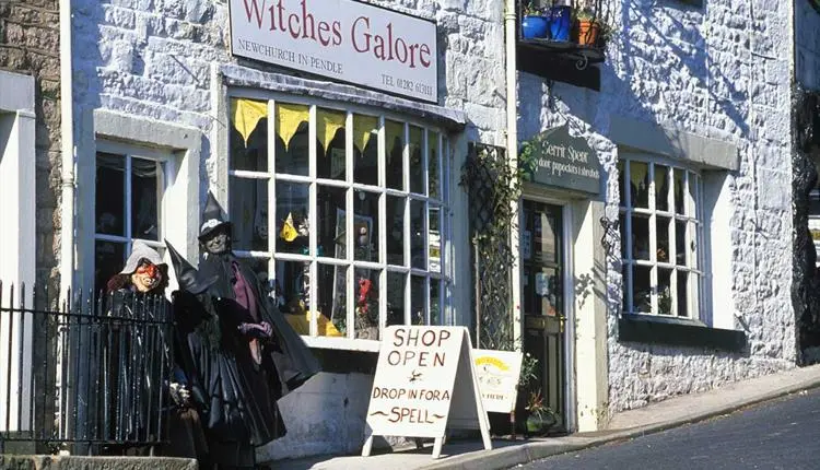Witches Galore shop in Pendle